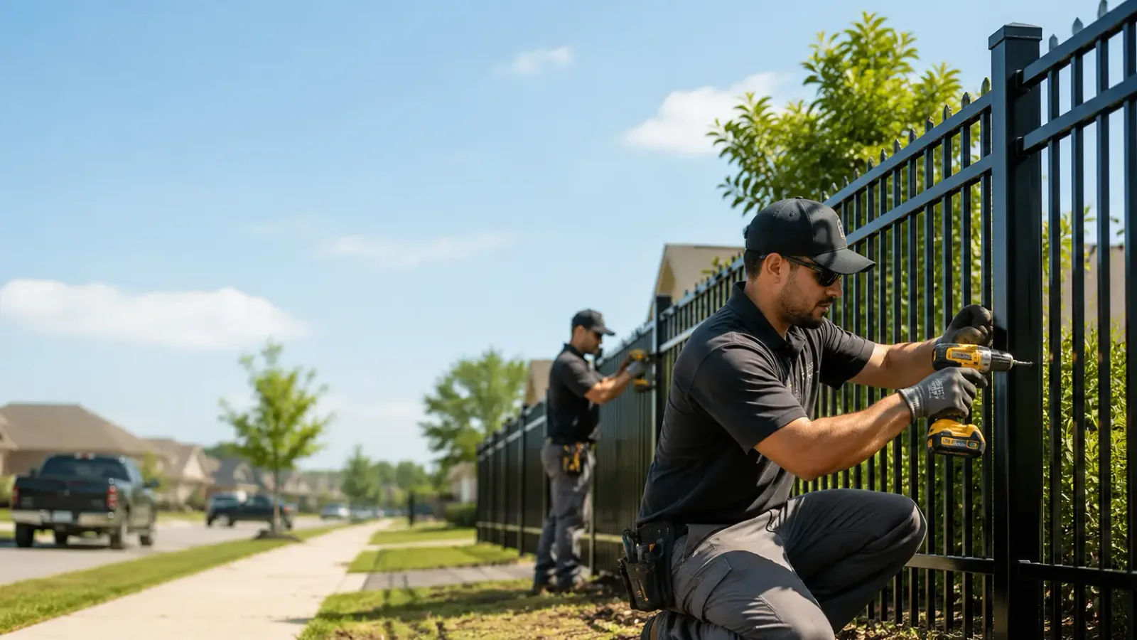 Metal Fence Installation in Rembert, SC